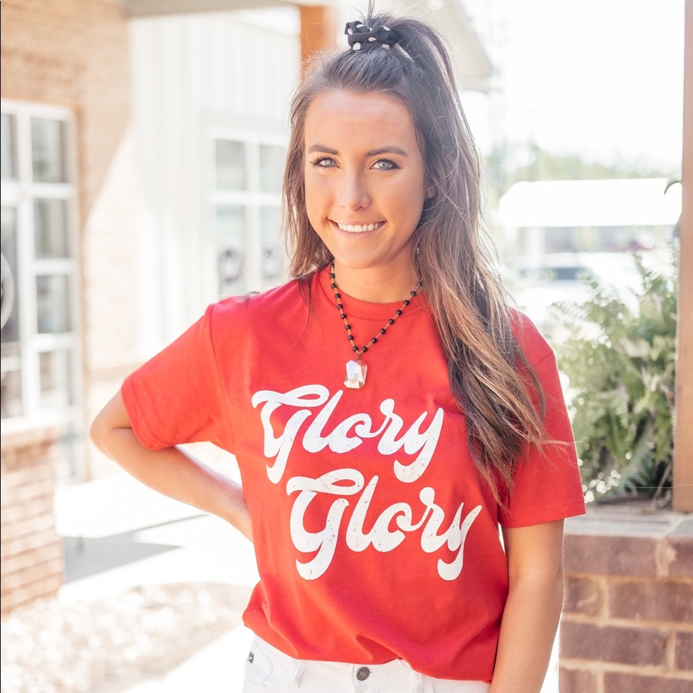 Glory Glory Game Day Tee // Georgia Bulldogs Shirt